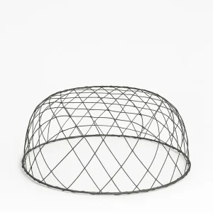 Decorative Wire Mesh Cover & Bowl Set – Round Design 1