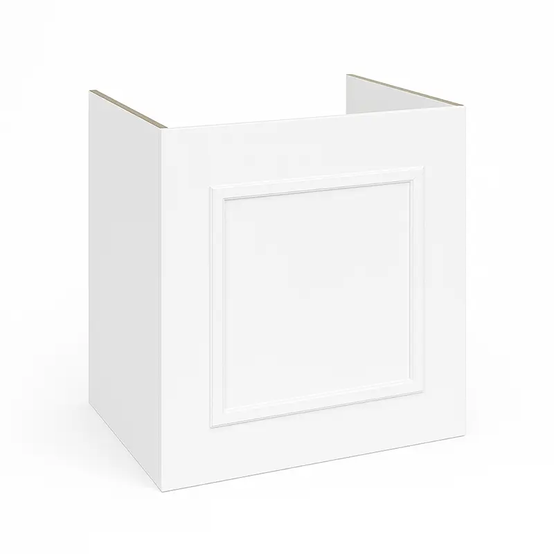 Minimalist White Reception Desk 1