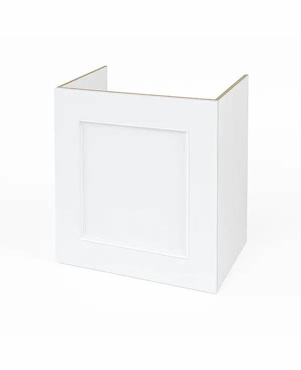 Minimalist White Reception Desk 3