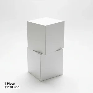 Multipurpose Modular Cube Chair & Decorative Set (4 Pieces)