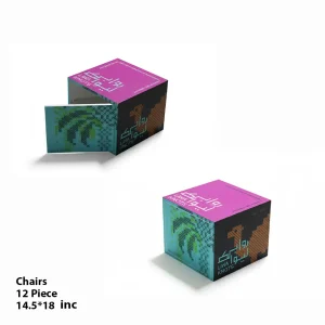 Multipurpose Modular Cube Chairs & Decorative Set (12 Pieces)
